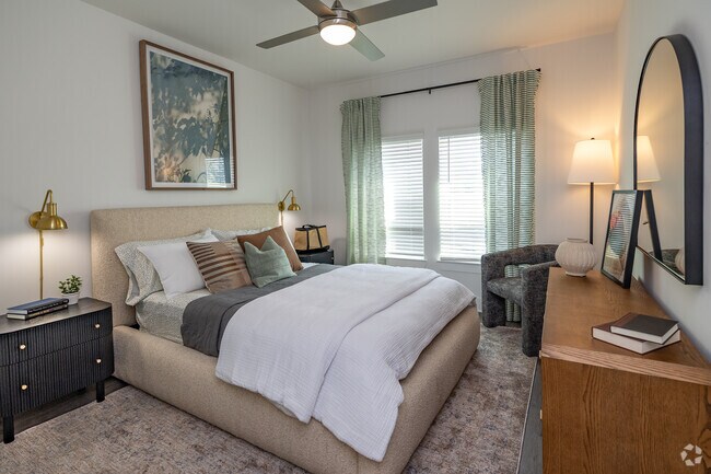 2BR, 2BA - 1,176SF-B1C- Bedroom - The Maggie Flats