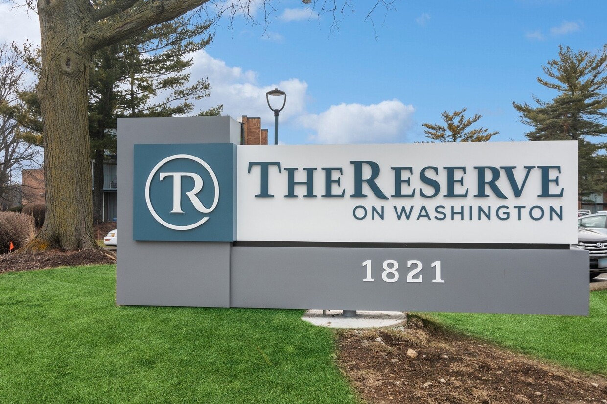 Property Sign - The Reserve on Washington