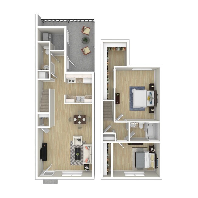 Foto del interior - Halstead Beverly Townhomes