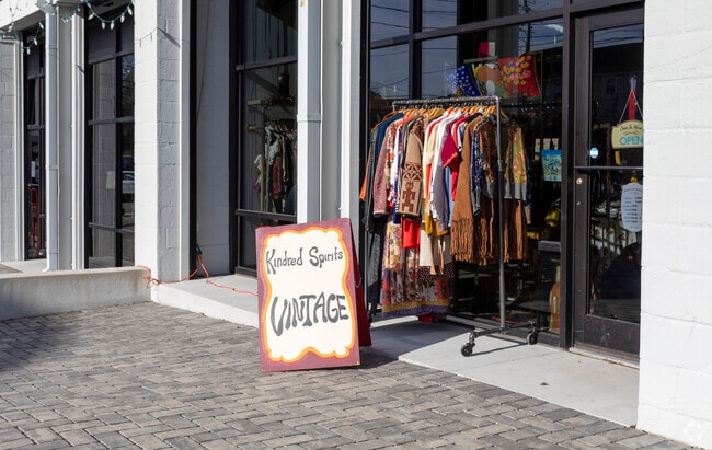 Unique vintage stores can be found throughout the Bel Air neighborhood.