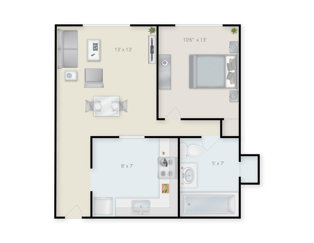 Plano de planta - Montani Towers