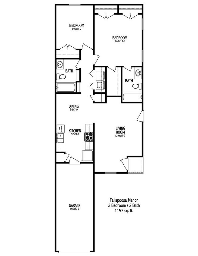 Building Photo - 2BD 2BA Apartment in Tallapoosa-Close to I-20