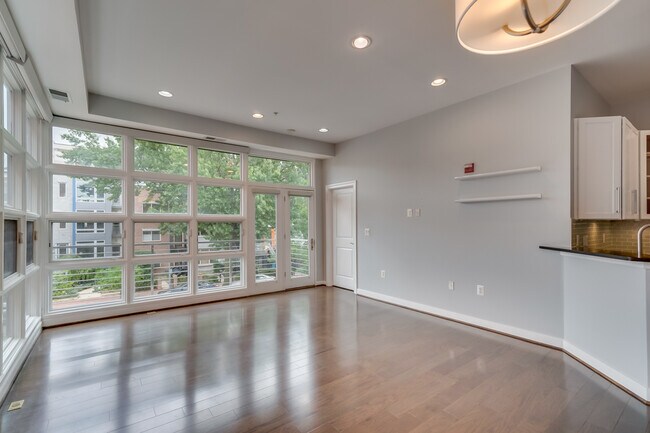 Windows w/insulated electric solar shades - 2128 11th St NW
