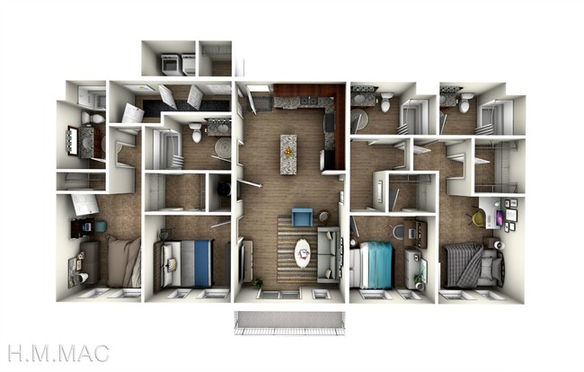 Building Photo - 4 br, 4 bath Apartment - 405 S. Walnut Street