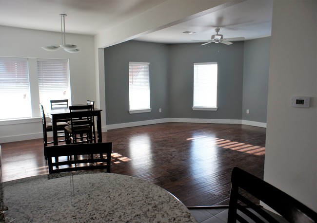 (SIX) Living/Dining area - The Del Mont Lofts