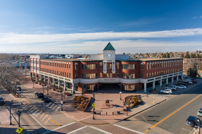 Parker Station is a beautiful part of downtown Parker. It's comprised of office space.