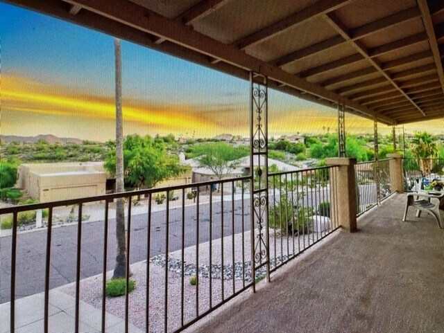 view from balkony - 12270 N Chama Dr