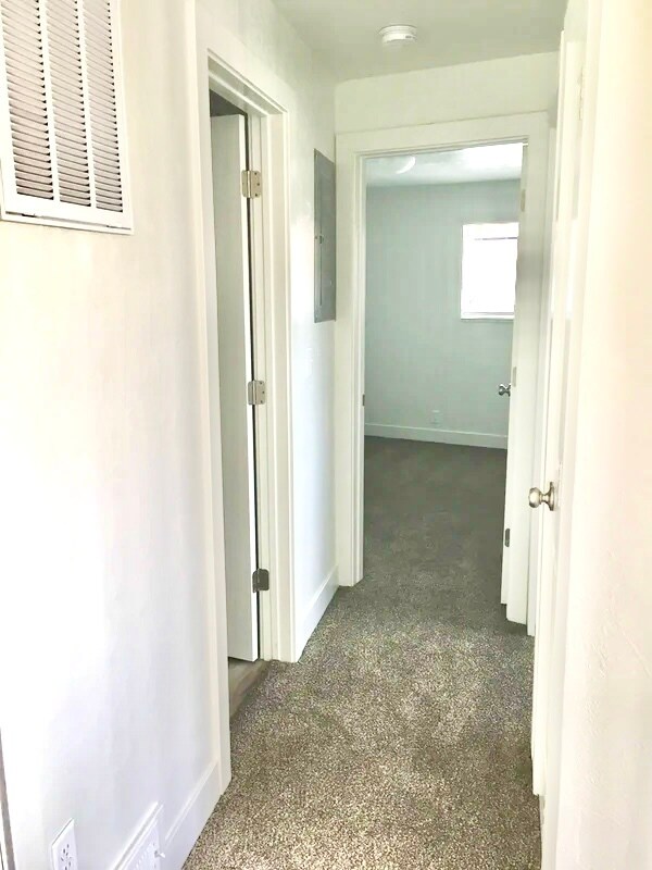 hallway with entrance to second bedroom - 1752 South 750 East