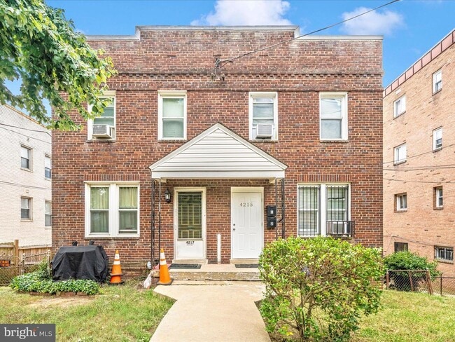 Front of Building - 4215 Dix St NE Townhome