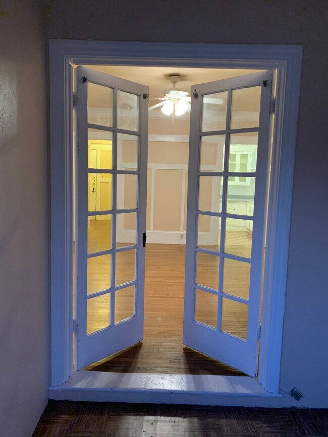 View from Bedroom to main room - 1502 Alice St