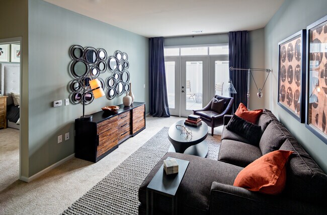 Sala de estar de un dormitorio - Avalon Bloomfield Station