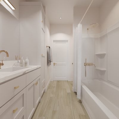 1BR Bathroom - The Grove at Bradford Hills