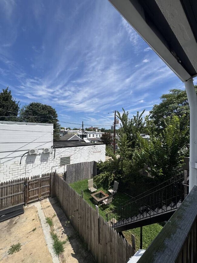 view from balcony - 716 W 36th St