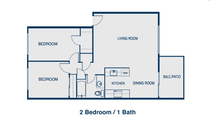 2BD/1BA - The Squire