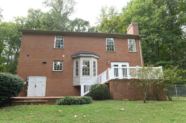 Back of home - large & private backyard - 19295 Briar Patch Dr
