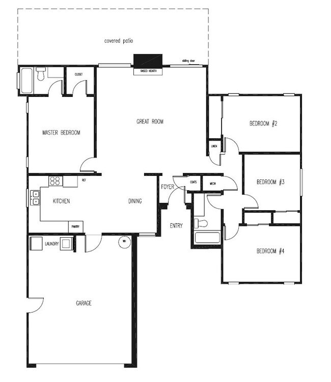 Floor plan - 901 Red Bishop Cir