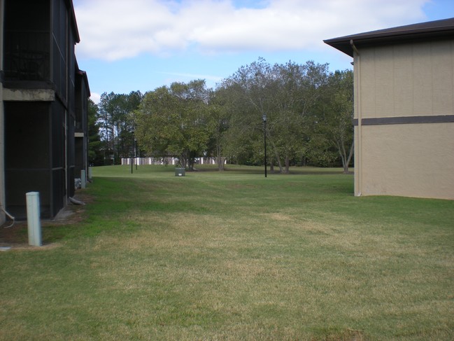 Manicured grounds - Ashley Park Apartments