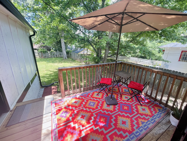 Back Porch - available furnished - 993 Burns Dr SW