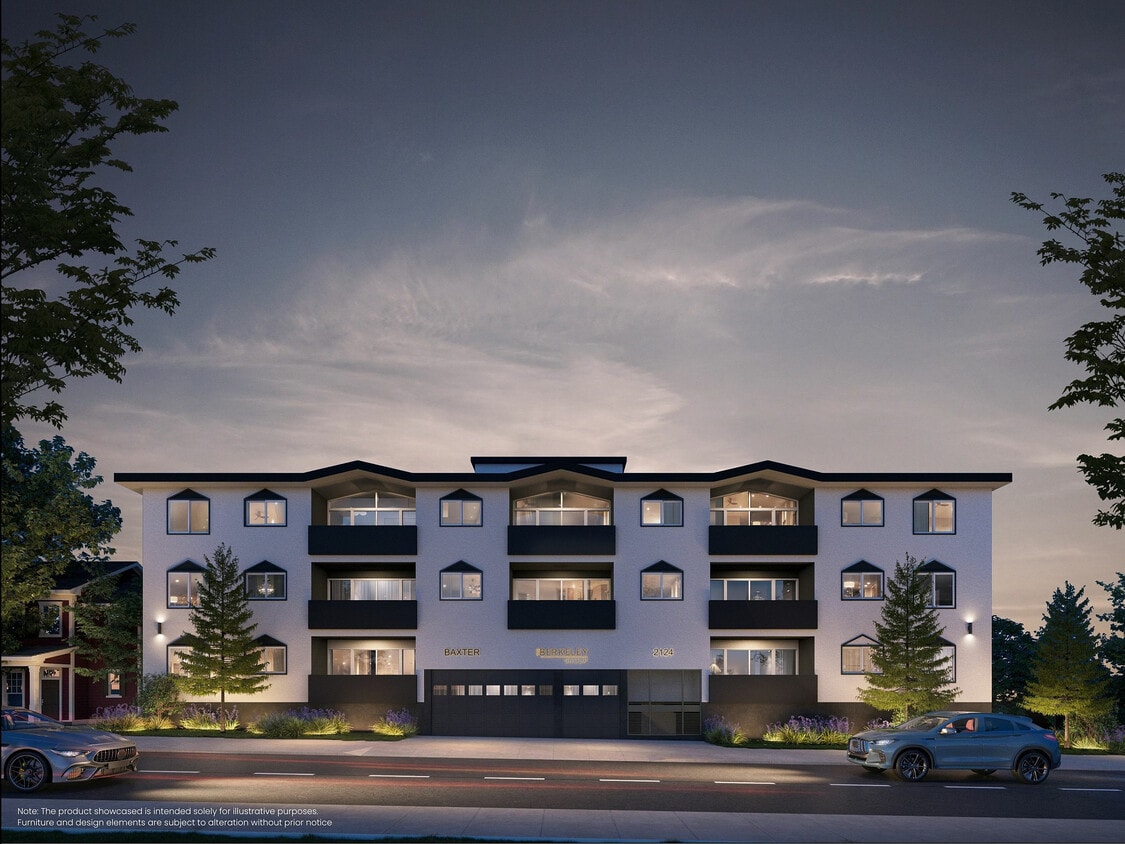 2124 Parker - Nighttime Rendering - 2124 Parker