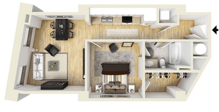 Interior Photo - The Strand Apartments