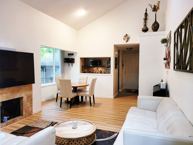 Living room from patio - 14415 NE 30th Pl