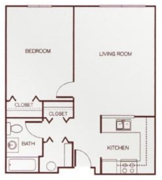 1BR/1BA - Park View at Easton