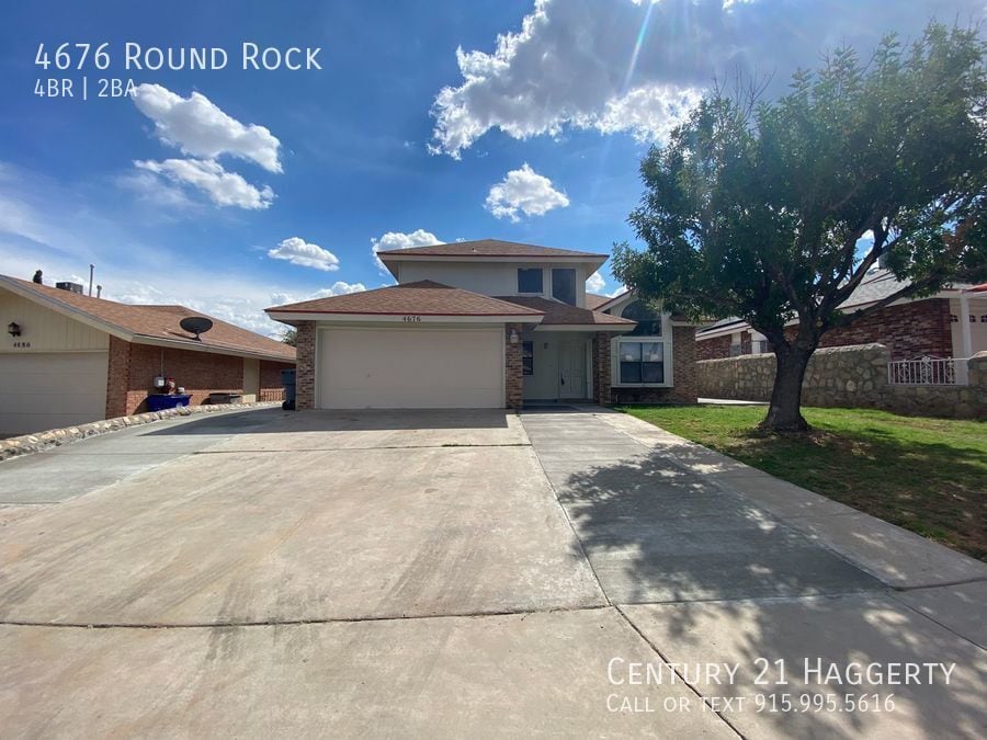 Northeast El Paso 4 Bed Refrig A/C House for Rent in El Paso, TX