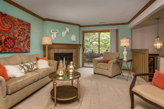 Living Room - Presidio Square Apartments