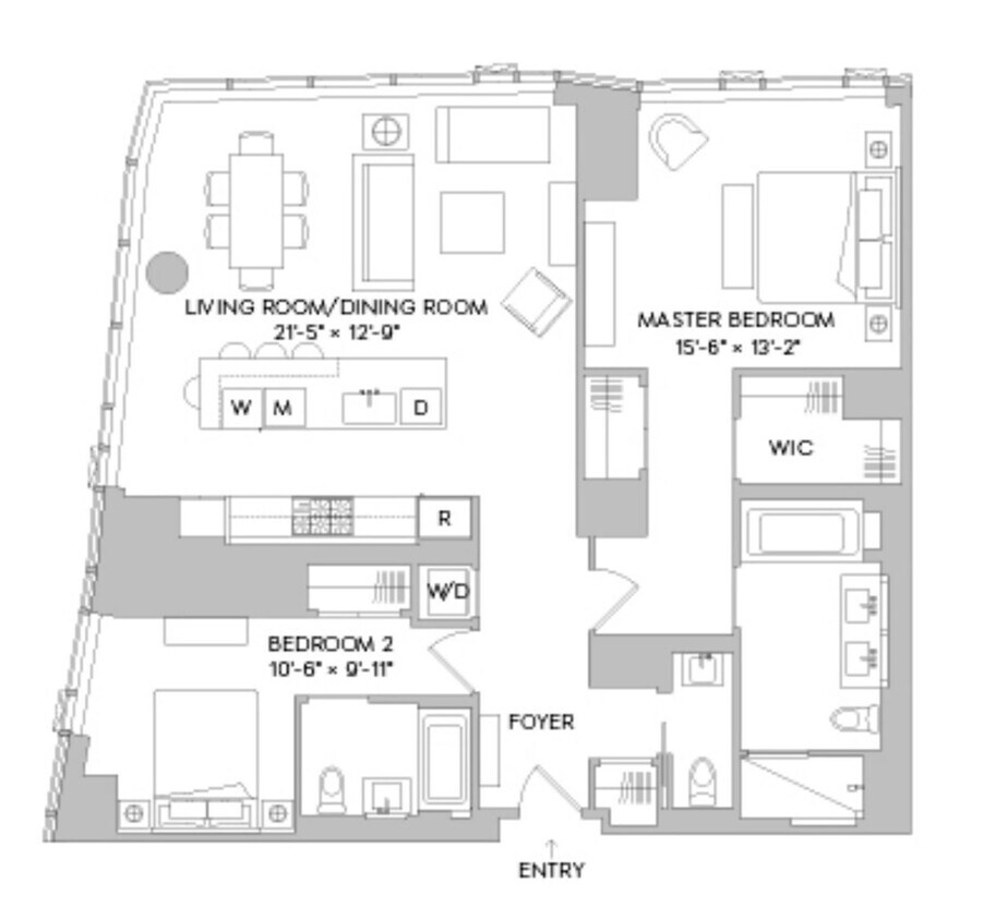 1 West End Ave Unit 9K, New York, NY 10023 Apartment for Rent in New