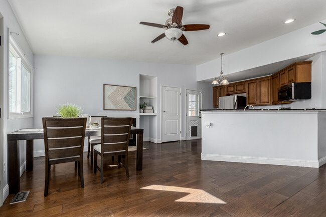 Open concept living/dining - 1451 S Quitman St