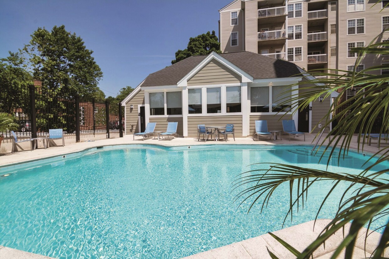 Sparkling Pool & Sundeck with Relaxing Lounge Chairs - Rosslyn Heights