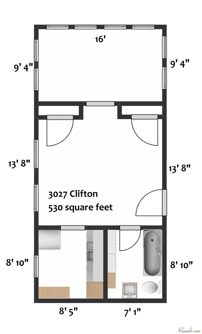 Clifton 3027 7 1hab - Clifton 3027