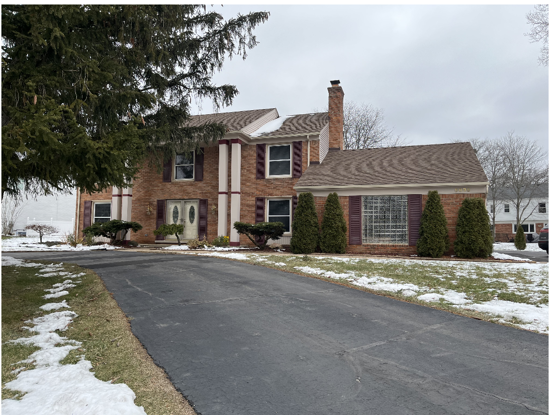 front of the house - 5835 Pinecroft Dr