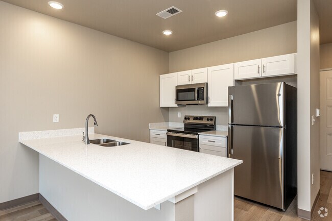 1HAB, 1BA - 847 ft² - C3 - Cocina - The Baltic