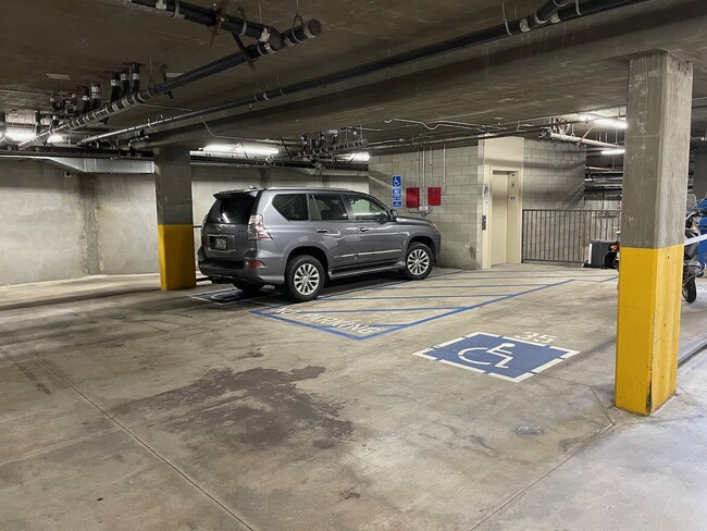 underground parking - Holt Townhomes