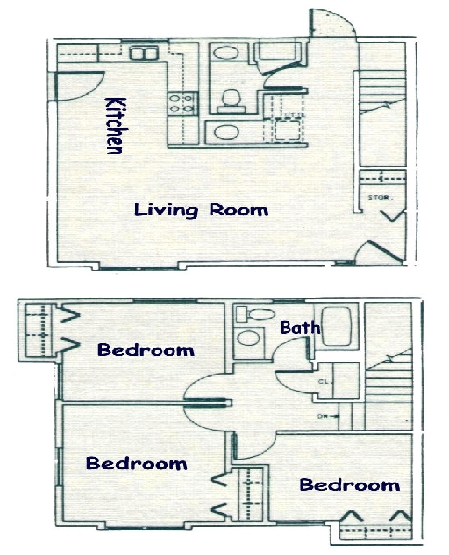 3 HAB/1.5 BA - Westgrand Apartments