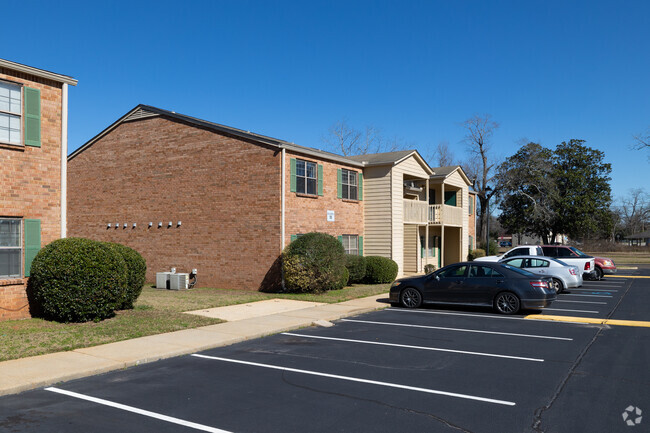 Building Front - Old Town Square Apartments