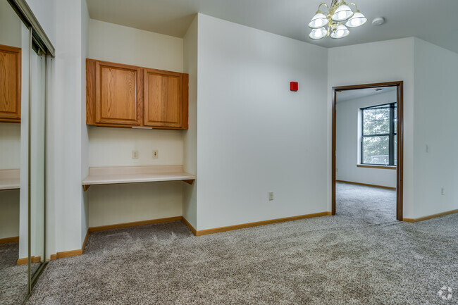 2BR, 2BA - 991SF - Living Room - Concord Place Apartments