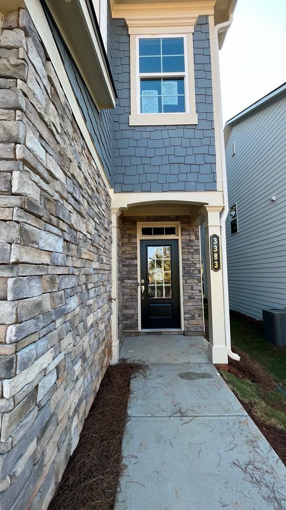 Front Door Entrance (All stone made..no brick) - 3383 Park Pointe Cir