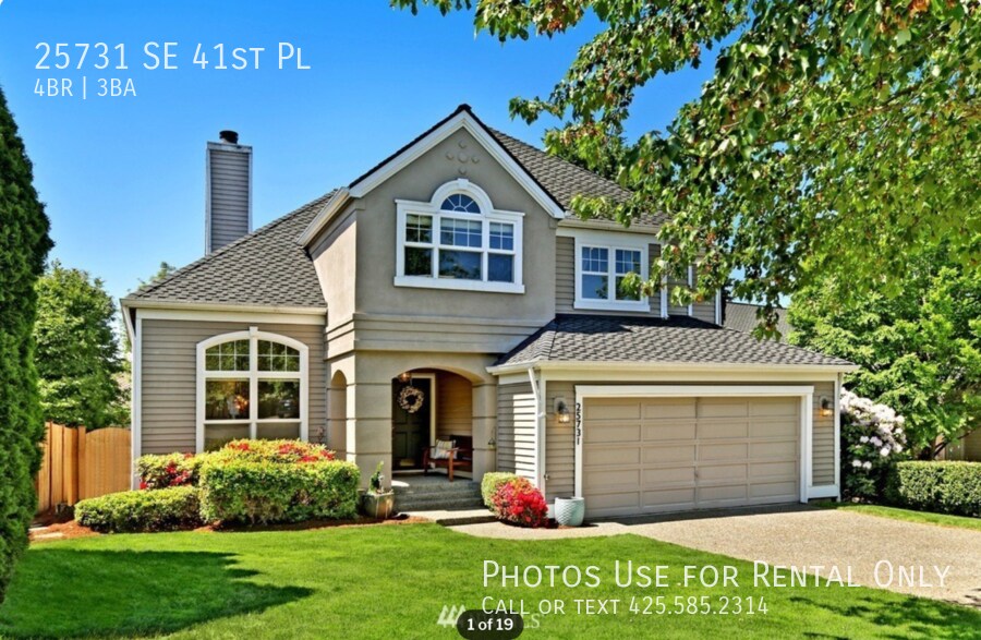 25731 SE 41st Pl, Issaquah, WA 98029 House Rental in Issaquah, WA
