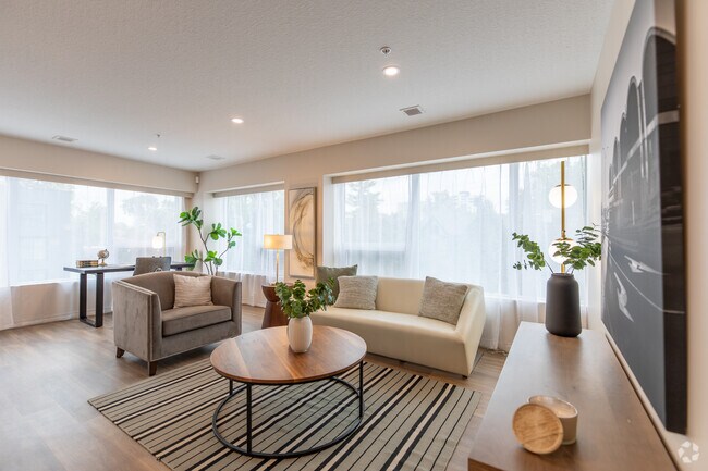 2 chambres, 2 salles de bain - 1 153 pi2 - Salon - Talbot Terrace