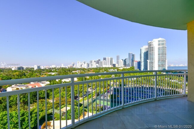 balcony - 2475 Brickell Ave