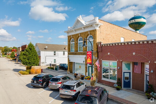 The downtown area serves as the community center for Lake Villa.