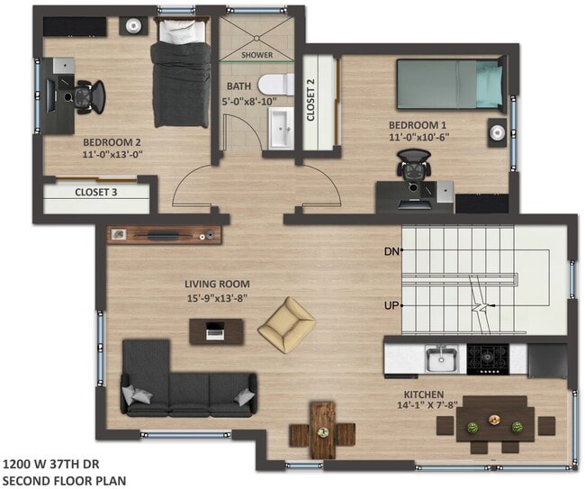 Foto del edificio - 1200 W 37th Dr