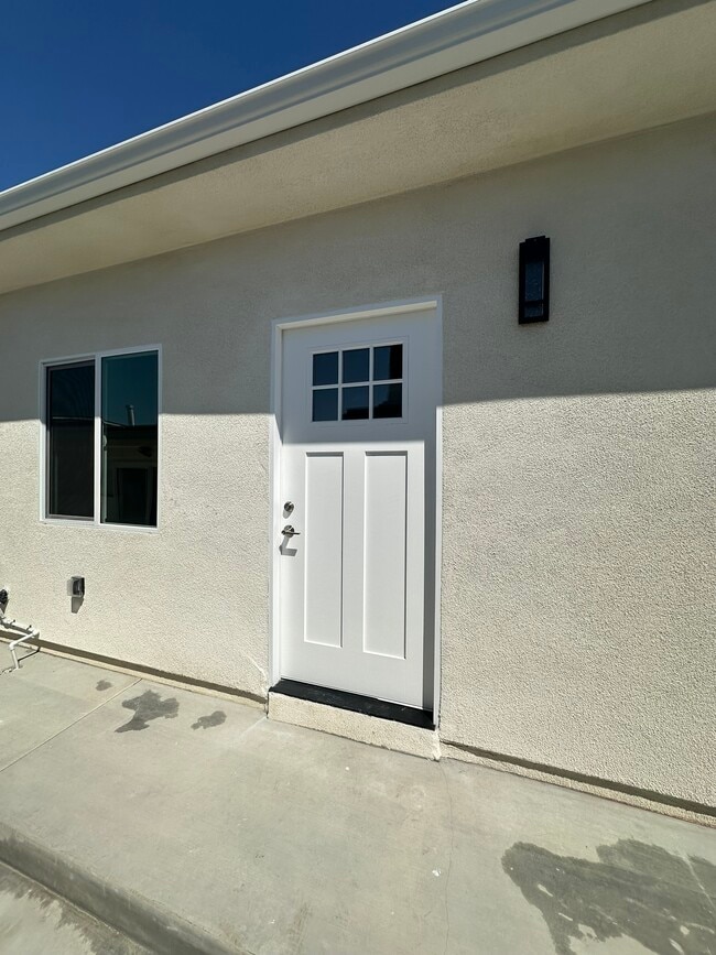 front door - outside - 9313 Marchand Ave