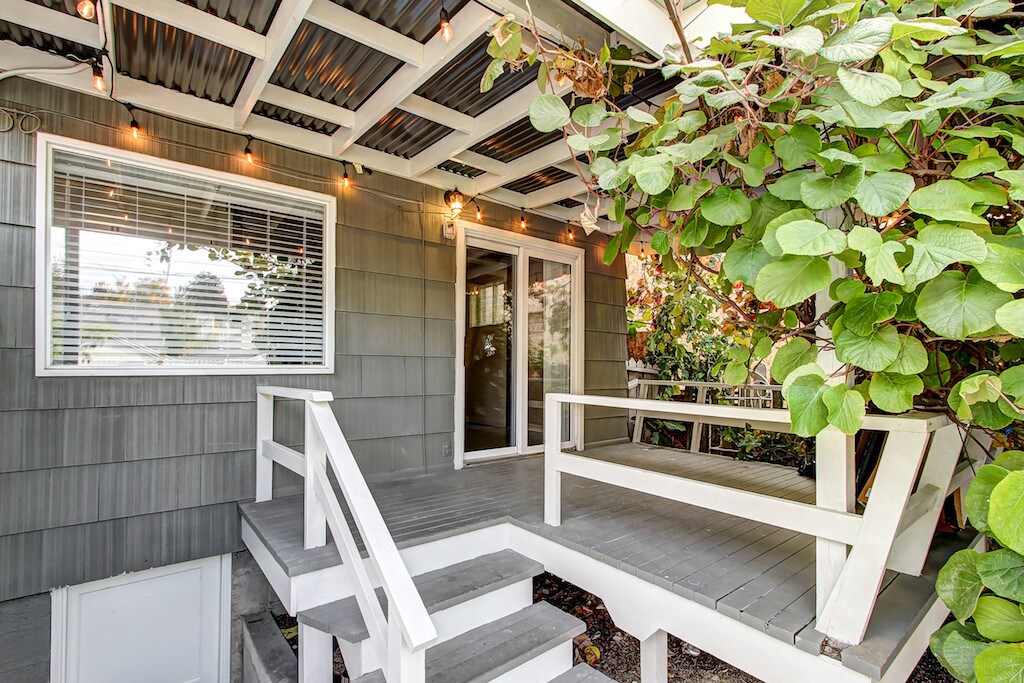 The back deck - 1629 1st Ave W