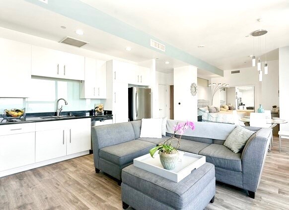 Kitchen Area - 1100 Wilshire Blvd