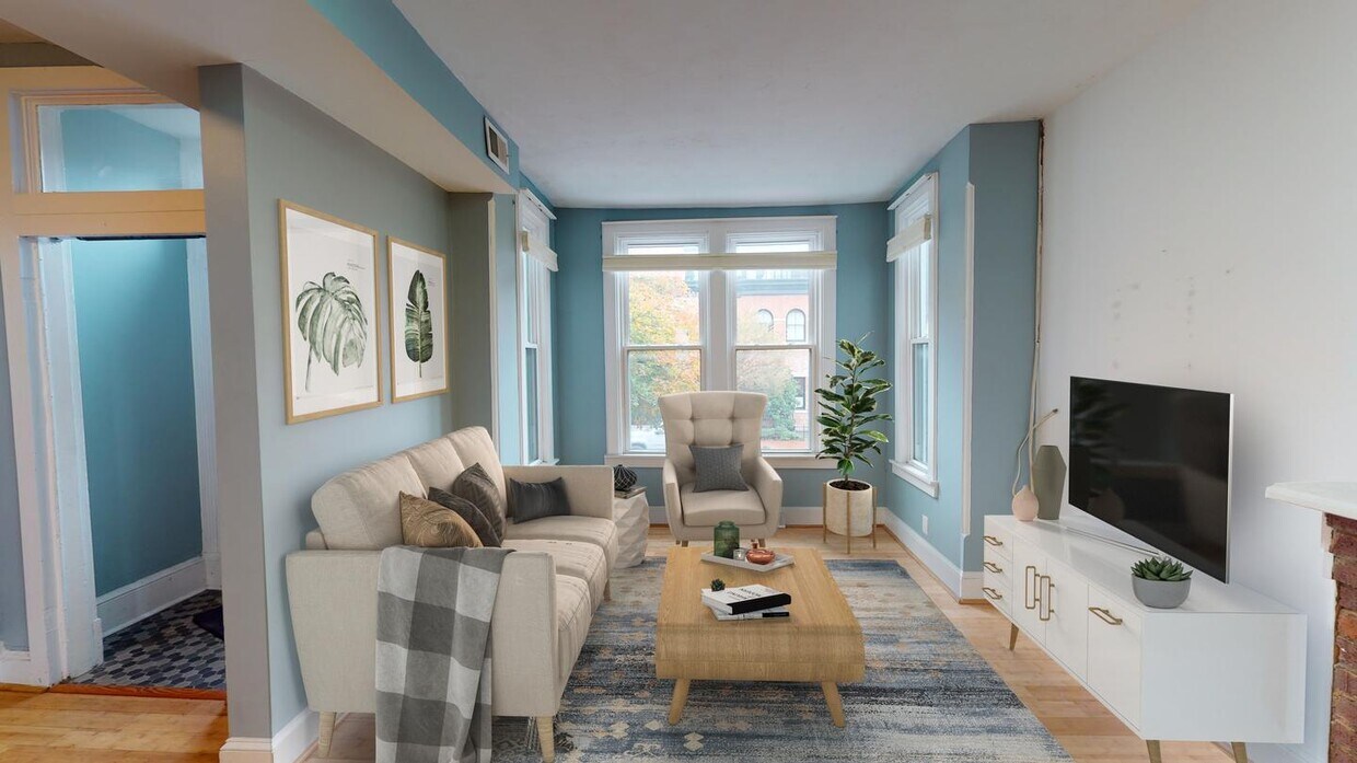 Primary Photo - Sleek Logan Circle-Shaw townhouse close to...