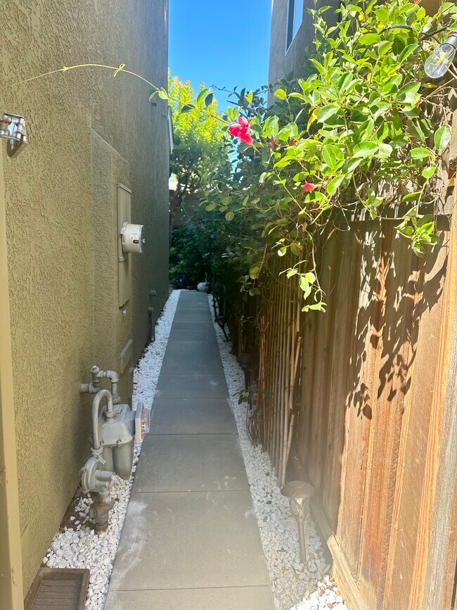 New pavement entrance - 1135 Willow Village Sq
