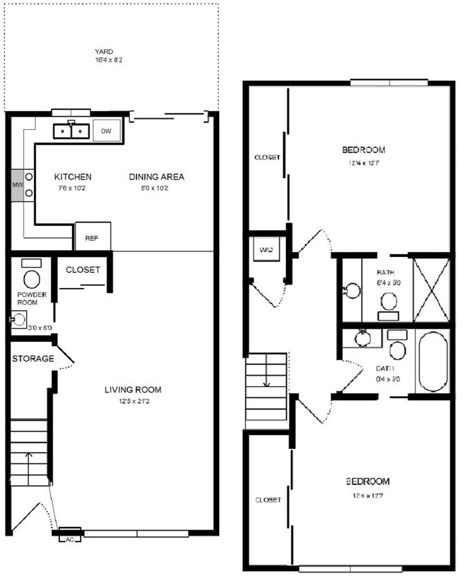 Plano de planta - Union Square Apartments